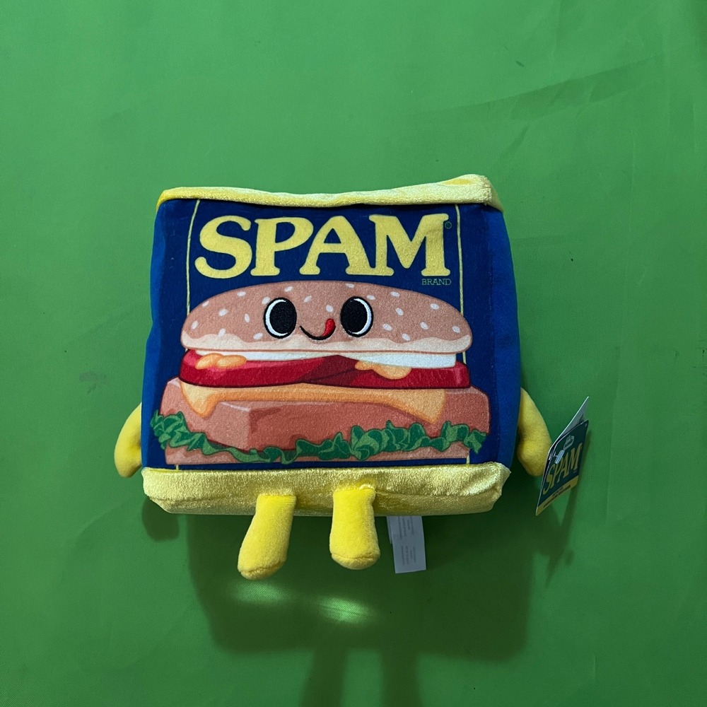 Funko SPAM Brand Musubi Burger Plush Blue Yellow Food Character